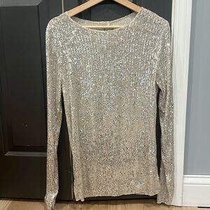 Free People Sequin Top